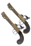 Sold at Auction: AN INTERESTING BRASS-BARRELLED FLINTLOCK BLUNDERBUSS  PISTOL BY JOHN WATERS, CIRCA 1785, serial no. 239