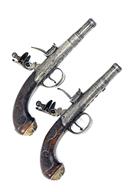 Sold at Auction: AN INTERESTING BRASS-BARRELLED FLINTLOCK BLUNDERBUSS  PISTOL BY JOHN WATERS, CIRCA 1785, serial no. 239